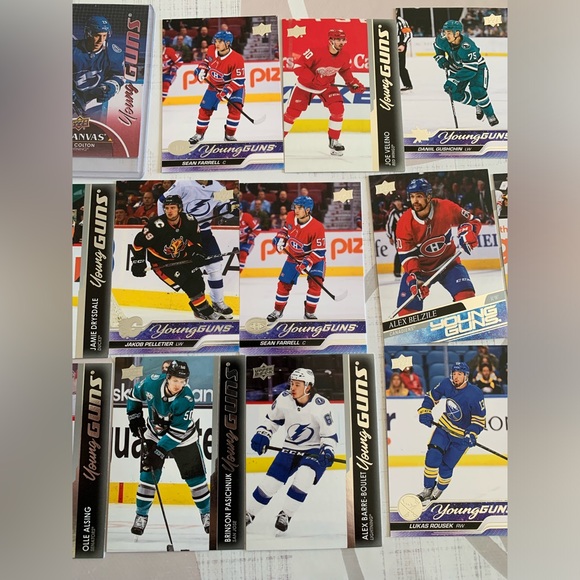 NHL Young Guns Upper Deck lot of 27 cards - Picture 5 of 10